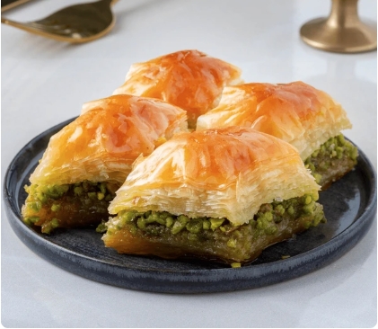Taze 500 Gr Fıstıklı Şerbetli Baklava