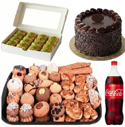 Taze Hazırlanan 4-6 Kişilik Yaş Pasta Menüsü