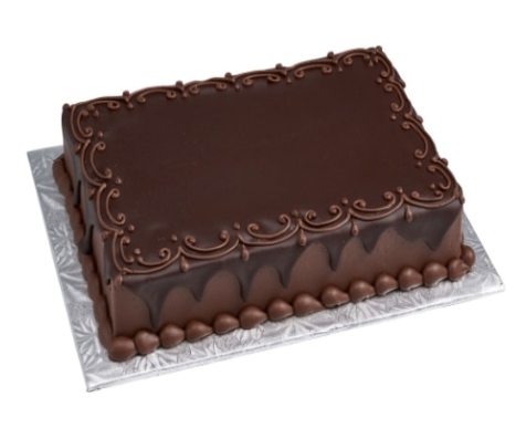 Yumuşacık Kek 100 Kişilik Çikolatalı Yaş Pasta